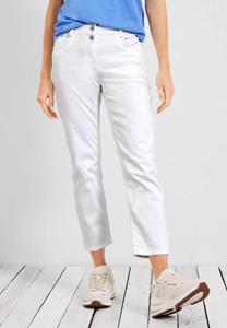 Cecil 7/8-Jeans »Cecil Loose Fit Jeans in White« (1-tlg) Five Pockets