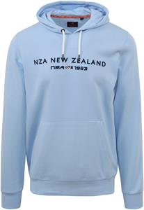 nzanewzealandauckland NZA New Zealand Auckland - MyTarn Hoodie met Logo Bright Sky - M - Heren