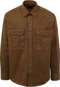 Hugo Boss Overshirt Lisel Bruin