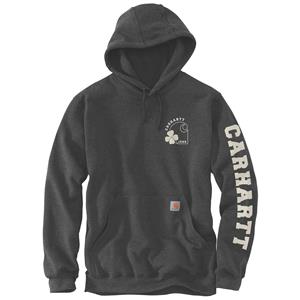 Carhartt Hoodie -  shamrock graphic sweatshirt grijs