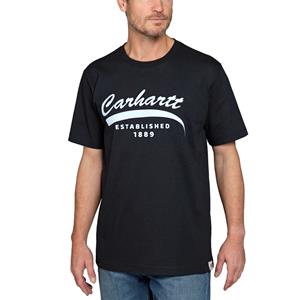 Carhartt Shortsleeve - Short-sleeve t-shirt with  print zwart