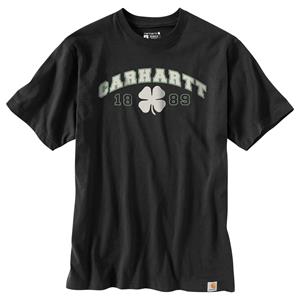 Carhartt Shortsleeve -  shamrock graphic t-shirt zwart
