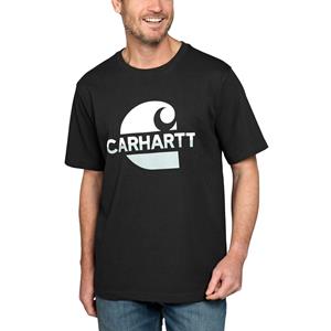 Carhartt Shortsleeve - Short-sleeve t-shirt with  c print zwart