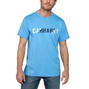 Carhartt Shortsleeve - Relaxed fit t-shirt met grafische print dat zweet bestrijdt en vlekken afstoot 