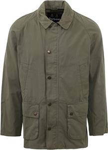 Barbour Ashby Wax Jas Groen