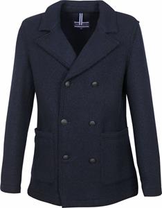Tommy Hilfiger Knitted Pea Coat Donkerblauw