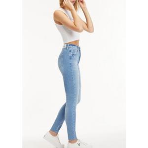 Calvin Klein Jeans Skinny-fit-Jeans, mit offenem, ausgefranstem Abschluss am Bein