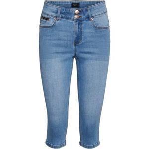 Vero Moda 7/8-Caprijeans VMLATIFA MR BUTTON DENIM KNICKERS