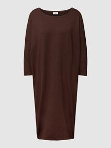 Saint Tropez Knielange jurk met paspels, model 'Mila'