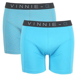 Vinnie-G boxershorts Wave Print-Light 2-pack -S
