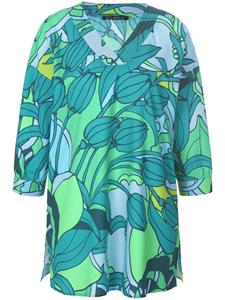 Betty Barclay Lange blouse 100% katoen Van  groen