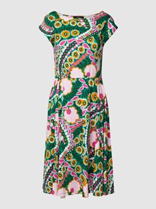 Weekend Max Mara Knielange jurk van katoen met bloemenprint