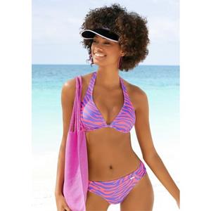 Venice Beach Bügel-Bikini-Top "Fjella", in zweifarbiger Animal-Optik