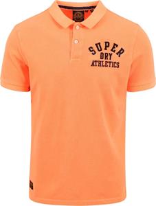 Superdry Classic Pique Polo Superstate Oranje