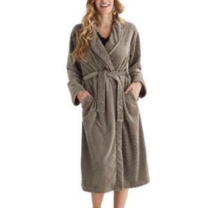 Damella Jaquard Fleece Robe