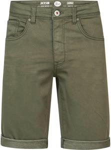 Petrol Denim Short Jackson Groen