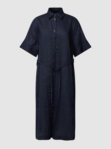 Gant Midikleid Leinen-Hemdblusenkleid