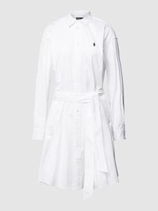 Polo Ralph Lauren Panelled Cotton-Poplin Shirtdress - UK 4