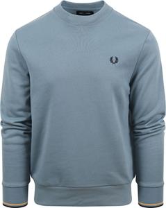 Fred Perry Pullover Logo Mid Blau