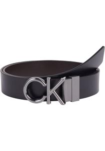 Calvin Klein Ledergürtel, mit Monogramm-Schnalle aus Metall