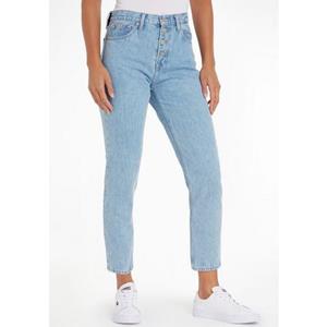 Tommy Jeans Slim-fit-Jeans "IZZIE HR SLIM ANKLE BF BG4015", mit Knopfleiste & Tommy Jeans Label-Details