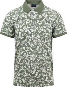 Gant Businessshirt Piqué Poloshirt mit floralem Print
