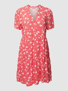 Only Mini-jurk met bloemenmotief van pure viscose, model 'NOVA'