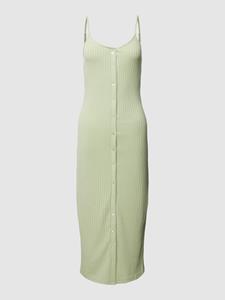 Vero Moda Knielange jurk met knoopsluiting, model 'MADDYBABA'