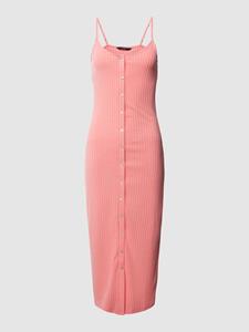 Vero Moda Knielange jurk met knoopsluiting, model 'MADDYBABA'