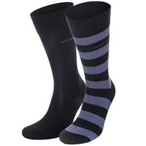 BOSS 2 stuks RS Block Stripe Socks A