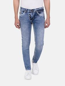 WAM Denim Komrij Slim Soft Wash Navy Jeans