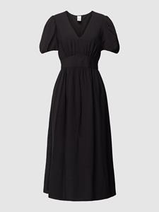 Y.A.S Midi-jurk met V-hals, model 'CLEMA'