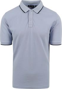 Suitable Respect Poloshirt Tip Ferry Hellblau