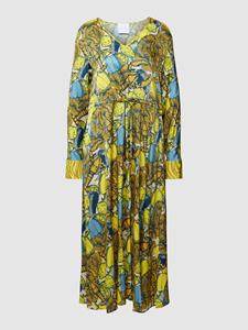 Delicate Love Midi-jurk met strikceintuur, model 'SHIRA DRAWSTRING SALAD'