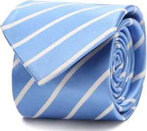 Suitable Krawatte Seide Streif Blau -