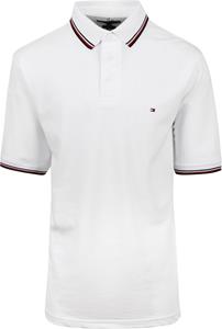Tommy Hilfiger Big And Tall Poloshirt Wit
