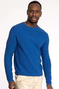 Bristol merk Bristol Gebreide trui | Katoen | Kobaltblauw  | Heren