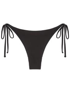 Zaful Tie Side Tanga Cheeky Bikini Bottom