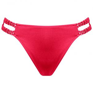 Watercult - Women's Makramé Love Bikini Bottoms 632 - Bikinibroekje, rood