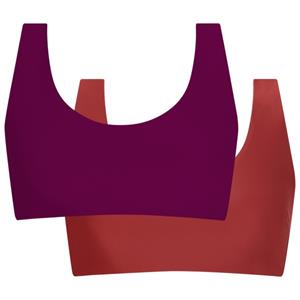 INASKA - Women's Top Pure - Bikinitop, purper/rood