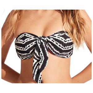 Seafolly - Women's Zanzibar Twist Tie Front Bandeau - Bikini-Top