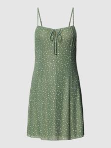REVIEW Mini-jurk met all-over motief