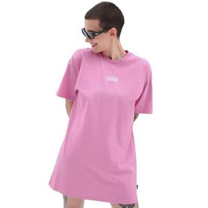 Vans Womens Center Vee Tee Dress Cyclamen Pink