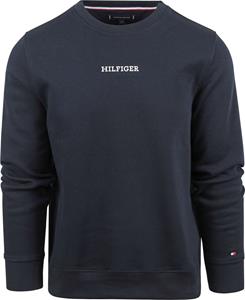 Tommy Hilfiger Logo Sweater Navy 