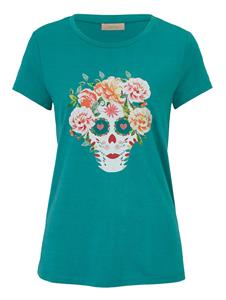 T-Shirt mit Print SIENNA Petrol