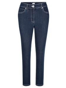 Jeans in sportiver 5-Pocket-Form MONA Dunkelblau