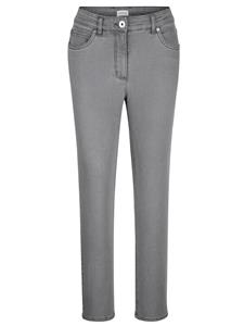 Jeans in sportiver 5-Pocket-Form MONA Grau