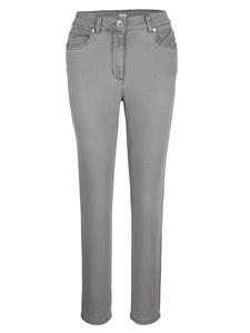Jeans in komfortabler Querstretch-Qualität MONA Grau