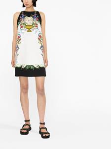 Versace Mini-jurk met print - Wit