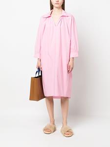 Marni Mini-jurk met geborduurd logo - Roze
